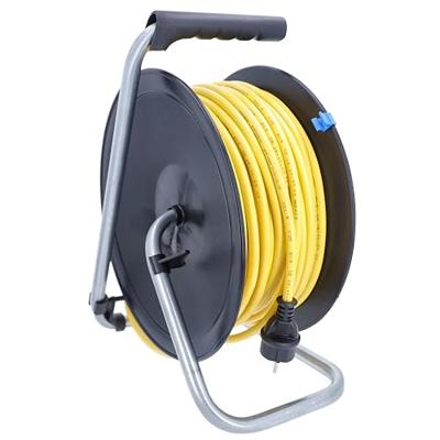 AS Schwabe 11005 Kabelhaspel 50.00 m Geel Randaarde stekker