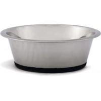 Hondenvoerbak rvs met antislip bodem 20 cm - thumbnail