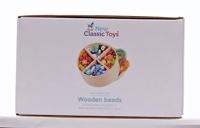 New Classic Toys - Wooden Beads 260 g (N10571) - thumbnail