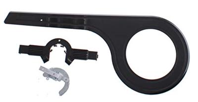 AXA Kettingscherm GSR 26/28 Inch Open Zwart 53,5 x 22,5 cm - thumbnail