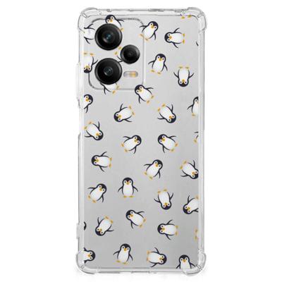 Doorzichtige Silicone Hoesje voor Xiaomi Redmi Note 12 Pro Plus Pinguïn