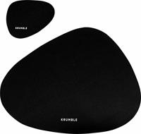 Krumble Placemat set design - 8 stuks - Zwart - thumbnail