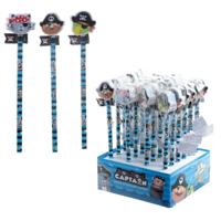 Aye Aye Kapitein Piraten - Gum Potlood - thumbnail