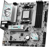MSI B840M GAMING PLUS WIFI6E AM5 mATX MB Moederbord Socket AMD AM5 Vormfactor ATX Moederbord chipset AMD® B840 - thumbnail