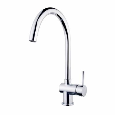 Keukenkraan Wiesbaden Caral | Opbouw | 360° Draaibaar | Mengkraan | 1-hendel | Rond | Chroom
