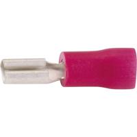 Vogt Verbindungstechnik 390008S-1 Platte stekker (female) Insteekbreedte: 2.8 mm Insteekdikte: 0.8 mm 180 ° Deels geïsoleerd Rood 1 stuk(s) - thumbnail