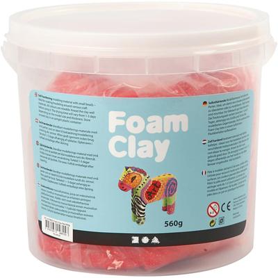 Foam Clay - rood, 560gr. - thumbnail