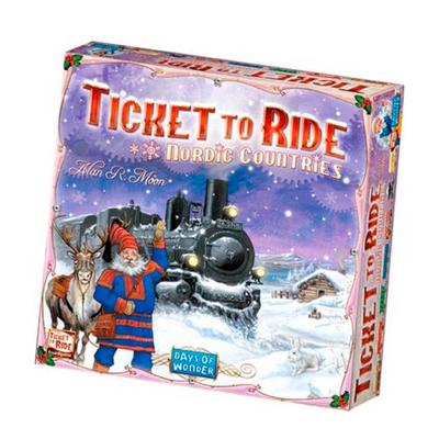 Days of Wonder bordspel Ticket to Ride   Nordic Countries (en)