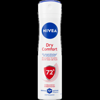 NIVEA Dry Comfort AntiTranspirant Spray 150ml Deodorant Alcoholvrij 72 uur bescherming bij Jumbo - thumbnail