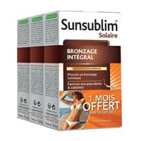 Nutreov Sunsublim Normale Huid Integraal Bruinen Capsules Triopack 90Capsules - thumbnail