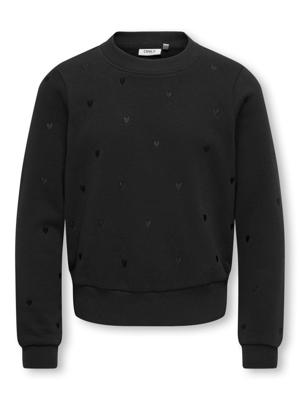 Kids ONLY winter sweater meisjes - zwart - KogAtika - regular fit