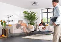 Vogels EPC 6545 Beamer-plafondbeugel Kantelbaar Afstand vloer-plafond (max.): 7.6 cm Zilver/antraciet - thumbnail