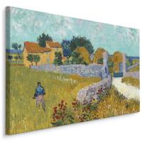 Schilderij - Vincent van Gogh, Boerderij in de Provence (Farmhouse in Provence) Reproductie - thumbnail