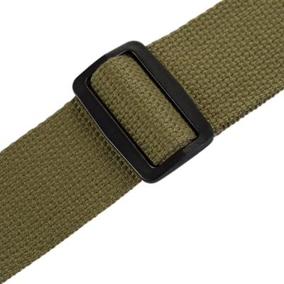 Levys Leathers MSSC8-GRN katoenen gitaarband, groen