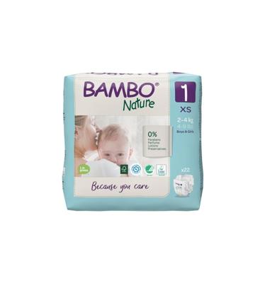 Bambo Nature 1000019251 wegwerpluier Jongen/meisje 1 22 stuk(s)