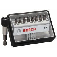 Bosch Accessoires Bitset | Extra Hard S2 | Robustline | 9-delig | 2607002561 - 2607002561 - thumbnail
