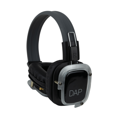 DAP Silent Disco 3-kanaals draadloze hoofdtelefoon