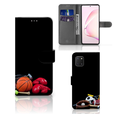 Samsung Note 10 Lite | Wallet Case | met Pasjes | Sports Samsung Note 10 Lite | Wallet Case | met Pasjes | Sports