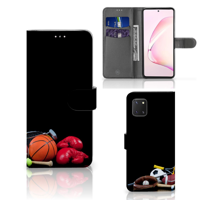 Samsung Note 10 Lite | Wallet Case | met Pasjes | Sports - thumbnail