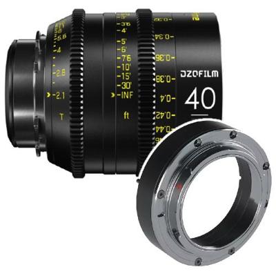 DZOFilm Vespid Prime FF 40mm T/2.1 PL mount + EF tool mount kit DZOFilm Vespid Prime FF 40mm T/2.1 PL mount + EF tool mount kit