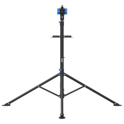 VidaXL Fietsreparatiestandaard inklapbaar 108-188 cm blauw staal