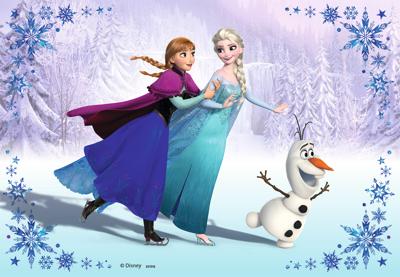 Ravensburger - frozen puzzel: zussen voor altijd 2x24 stuks