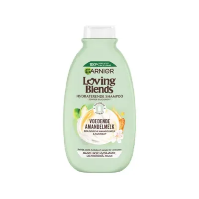 Garnier Garnier Shampoo Loving Blends - Amandelmelk & Agavesap 300ml