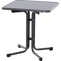 Siena Garden N47120 Tuintafel Staal, Melamine Antraciet (mat), Lei, Antiek - thumbnail