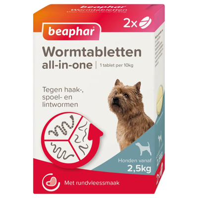 Beaphar wormtablet all-in-one hond