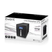 Ewent EW3948 - UPS - 230 Volt wisselstroom V - 600 Watt - 1000 VA - 7 ampère-uur - RS-232, USB - thumbnail