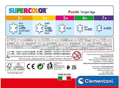 Clementoni legpuzzel super color spiderman, 30st. - thumbnail