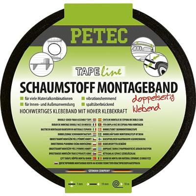 PETEC montagetape mounting tape 19mmx10m
