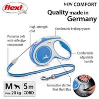 Flexi Rollijn New Comfort Cord M 5 Meter - Blauw - thumbnail