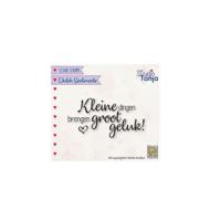 Nellie's Choice • clear stempel nederlands kleine dingen brengen groot geluk… - thumbnail