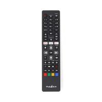 Nedis TVRC45PHBK Vervangende Afstandsbediening Geschikt Voor: Philips Voorgeprogrammeerd 1 Apparaat Amazon Prime / Netflix Knop / Rakuten Tv Button Infrarood Zwart - thumbnail