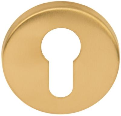 Formani | Cilinderplaatje BASIC LBY50 | 6mm | PVD Mat Goud