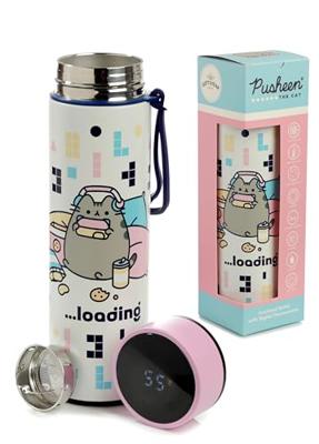 Pusheen Kat Gaming Thermosfles 450ml Thermometer