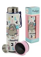 Pusheen Kat Gaming Thermosfles 450ml Thermometer - thumbnail