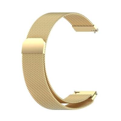 Garmin Vivoactive 4 / 4L - Milanese bandje - Goud - thumbnail