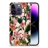 Apple iPhone 14 Pro | TPU Case | Flowers - thumbnail