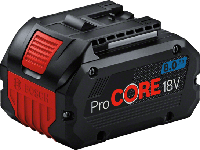 Bosch Blauw ProCORE 18V 8.0 Ah Professional accu 8.0Ah Performance - 1600A016GK - thumbnail