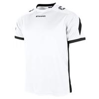 Stanno 410006K Drive Match Shirt Kids - White-Black - 128 - thumbnail