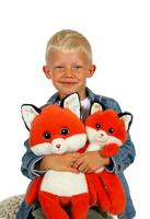 Leggies Fox Knuffel - GIPSY TOYS - Oranje, 48 cm - thumbnail