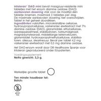 Intoleran DAO mini 60 tabletten - thumbnail
