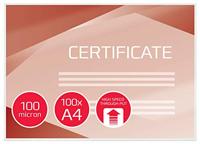 GBC HighSpeed lamineerhoes ft A4, 200 micron (2 x 100 micron), pak van 100 stuks - thumbnail