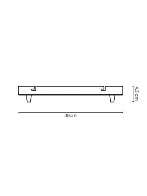 Home sweet home plafondkap 2 lichts - zwart Home sweet home plafondkap 2 lichts - zwart