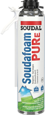 Soudal 161251 Spuitbaar isolatieschuim SOUDAFOAM PURe LOW MDI | bus | 500ml