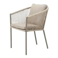 Dining Tuinstoel Reims Bruin - thumbnail