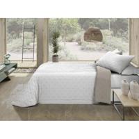 Sprei Pierre Cardin LORENA Wit Bed van 135 (3 Onderdelen) - thumbnail