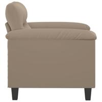 Fauteuil 60 cm microvezelstof taupe - thumbnail